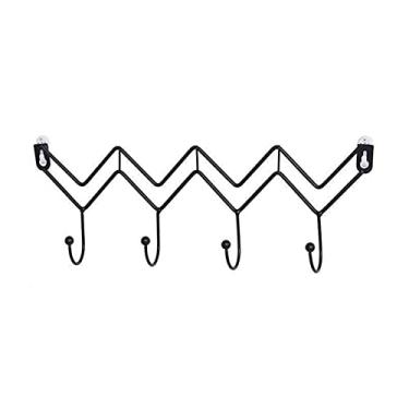 Imagem de KIZQYN Ganchos de casaco Ganchos dourados para organizador de parede suporte de chave gancho de suspensão de porta cabide de casaco decorativo parede casa acessórios de banheiro rack de casaco de parede (cor: cinza)