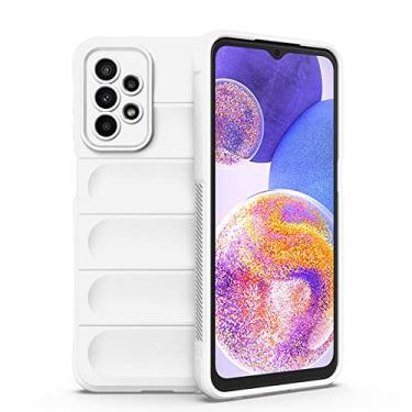 Imagem de Para Samsung A23 A 23 M13 M23 M33 M 33 Capa de silicone líquido traseira para Galaxy A13 A33 A53 A73 5G Capa de telefone, branca, para samsung A53 5G
