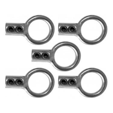 Imagem de Kit 10 Terminais Para Cabo De Aço Academia Reparo Musculação