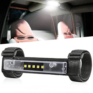 Imagem de OFFROADTOWN UTV Luz interior universal suporte barra de LED luz cúpula luz utilitária rolo gaiola luz envolvente luz superior para UTV RZR Polaris ATV caminhão off-road carro