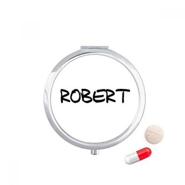 Imagem de Caixa de armazenamento de medicamentos com escrita especial e nome inglês Robert Pill