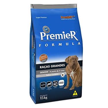 Imagem de Premier Pet Ração Fórmula Senior para Cães Adultos de Raças Grandes, Sabor Cordeiro, 15kg