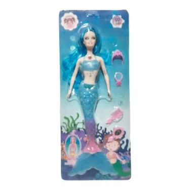 Boneca Barbie Sereia Articulada Roxo E Laranja Gjk11 em Promoção