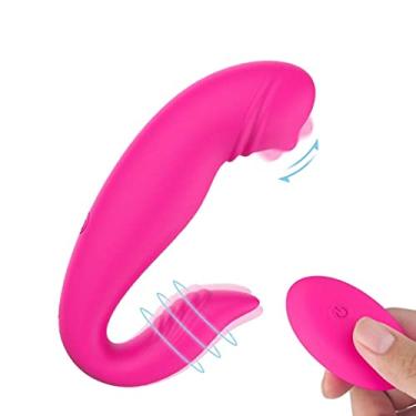 Imagem de Vibrador Brinquedos Sexual Anal Dedo Massagem Anal Estimulador 9 Frequências Eróticos Zatla Shop (Rosa)