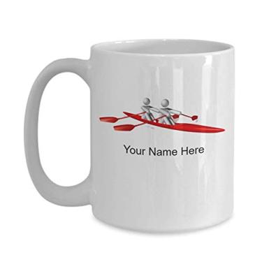 Imagem de Caneca personalizada com símbolo 3D - Caneca de café para remo - ideia de amantes de símbolo 3D - Remo personalizado - Copo com símbolo 3D - Caneca personalizada com símbolo 3D - Caneca de café de 445 ml