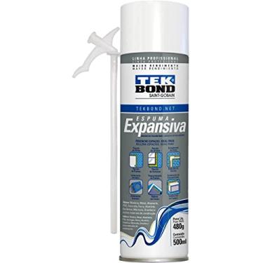 Imagem de Espuma Expansiva de PU Tekbond uso profissional 480g/500ml