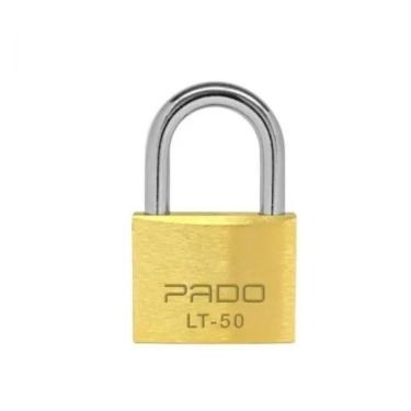 Imagem de Cadeado De Latão Pado Lt - 50mm 2 Chaves Não Enferruja