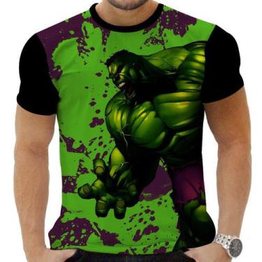 Imagem de Camiseta Camisa Personalizada Herois Hulk 7_X000d_ - Zahir Store