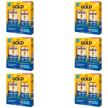 Imagem de Niely Gold Kit Liso Prolongado Shampoo + Condicionador (Kit C/06)