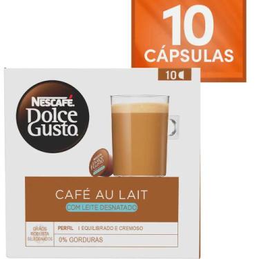 Imagem de Cápsula Nescafé Dolce Gusto Café Au Lait Desnatado 100G - Nestlé