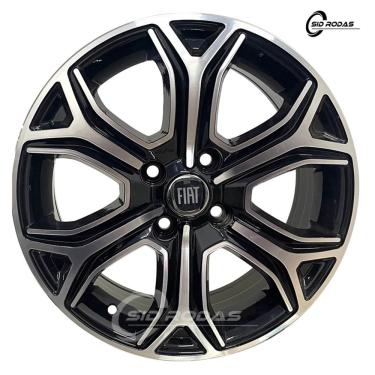 Imagem de Kit 4 Rodas Aro 15x6 Fiat Strada 2021 4x98 bd Brw 1720