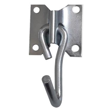 Imagem de Gancho Armador Cromado Para Rede De Balanço Parede Reforçado