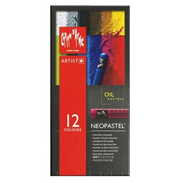 Imagem de Caran D'Ache Pastel Oleoso Neopastel 12 Cores, 12 Cores