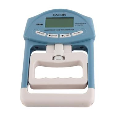 Imagem de Dinamômetro digital de mão, testador eletrônico de força de aperto fortalecedor, medição de dedos, pegada de mão eletrônica de captura automática, medidor de exercício de mão para atletas de carro doméstico