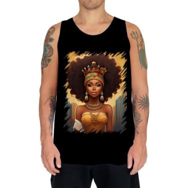 Imagem de Camiseta Regata Rainha Africana Queen Afric 9 - Kasubeck Store