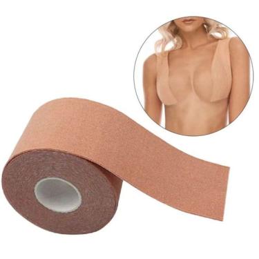 Imagem de Sutiã de Fita Boob Tape Push Up Levanta e Modela + Protetor de Mamilos 5 Pares
