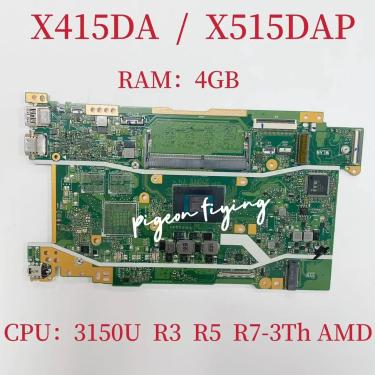 Imagem de Placa-mãe portátil X415DA para ASUS  X515DAP  CPU  3150U  R3-3200U  3250U  R5-3500U  R7-3700U  AMD