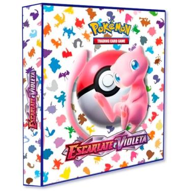 Imagem de Álbum Pokémon pasta tipo Fichário para Cards - Escarlete e Violeta - 151