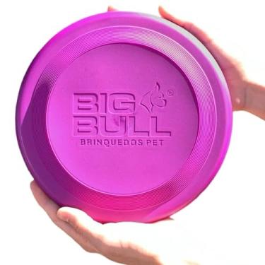 Imagem de Frisbee para Cães, Brinquedo Atóxico, Resistente ao Sol e Calor, Disco Grande, Laranja (Roxo)