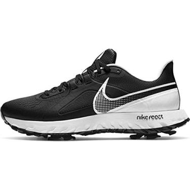 Imagem de Nike Tênis de golfe masculino React Infinity Pro CT6621-003 preto e branco largo, Preto/branco, 40 BR G