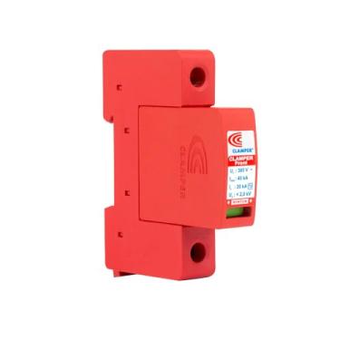 Imagem de Protetor contra surtos (DPS) para quadros elétricos - CLAMPER Front V 45kA 385V