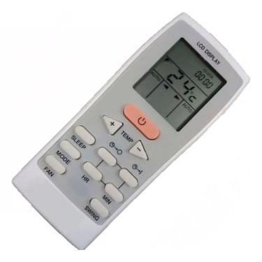 Imagem de Controle Remoto Para Ar Condicionado York DJEA07 FS ADA DJEA12FS - WLW