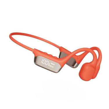 Imagem de GZLMMY Fone de ouvido IPX8 à prova d'água de condução óssea sem fio Bluetooth 5,4 + 32 GB de RAM MP3 Player HiFi Music Sport Swimming Headset com microfone