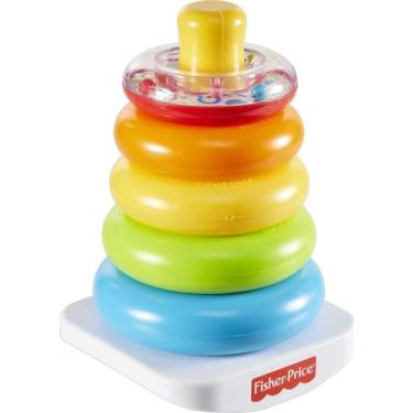 Imagem de Gkw58 fisher-price brinquedo para bebês pirâmide de argolas - MATTEL