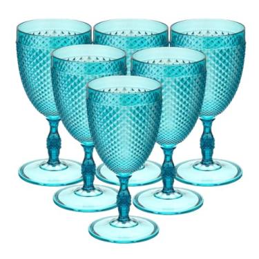 Imagem de Kit de 6 Taças Bico de Jaca de Acrílico (Verde Claro)