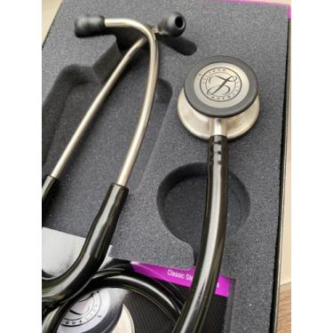 Imagem de Estetoscópio Littmann Classic III 5620 Preto Tradicional - 3M - 3M - L