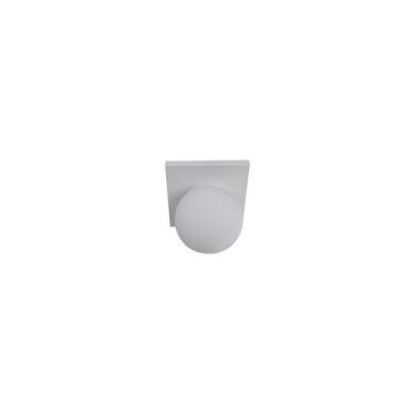 Imagem de Plafonier Plafon Bola Canopla Quadrada G9 Sobrepor - IDEALLUME, Branco