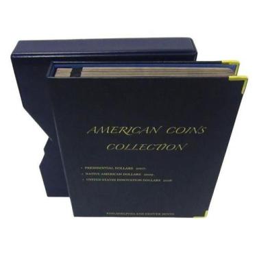 Imagem de Album Luxo Moedas Americanas Coin Collection Presidentes - 3BZN