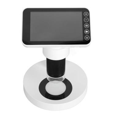 Imagem de Microscópio Digital, Lupa Microscópio Digital 3,97 Polegadas 1000X FHD 12M Com Tela e Bateria Dupla Poderosa, Microscópio Infantil Microscópio Eletrônico Portátil para Estudantes
