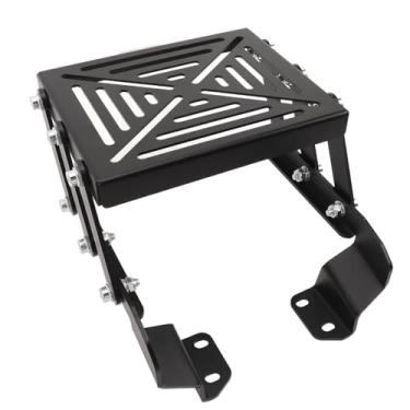 Imagem de Rack de Armazenamento de Bagagem Traseiro Rack de Bagagem Traseiro, Liga de Alumínio Dobrável Com Design Oco para Espaço de Armazenamento Extra para Motocicleta LC135 V2 V3 V4 V5