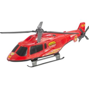 Imagem de Brinquedo Mini Helicóptero De Polícia e Resgate - Bs Toys 257