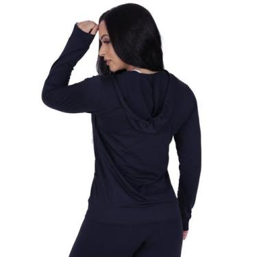 Imagem de Casaco Feminino Fitness Esportivo Dry Aero Capuz e Bolso Orbis - Orbis
