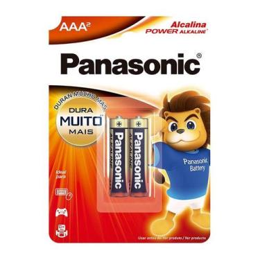 Imagem de Pilha Alcalina Aaa Sm-2 Panasonic Lr03xab/2b192 F108