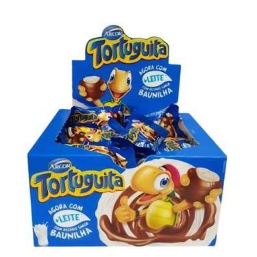 Imagem de Tortuguita com 24 un ao leite com baunilha  - arcor
