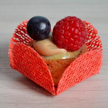 Imagem de Forminha para Doces Finos - Caixeta Tela Coral - 50 unidades - MaxiFor