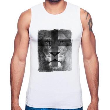 Imagem de Regata Leão de Judá - Foca na Moda, Branco, M