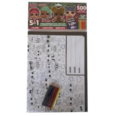 Imagem de Livro - LOL Surprise - Super pinte e brinque pôster gigante