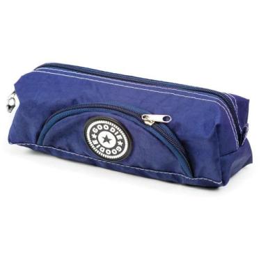 Imagem de Estojo tactel duplex com bolso - GOODIE