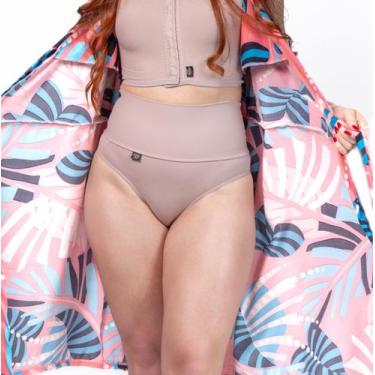 Imagem de Calcinha cintura alta - linha emana confort - MB CINTAAS, Bege, GG