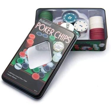 Imagem de Jogo De Poker Na Lata ELJ0201 Rocie - Casita