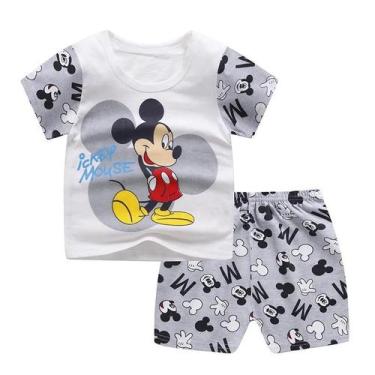 Imagem de Conjunto de Roupa Infantil Verão Winnie Pooh - 2 Peças (Menino), 90(1-