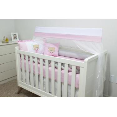 Imagem de Kit de Berço Encanto 07 Peças - Bebê & Enxoval, Ursa Camponesa