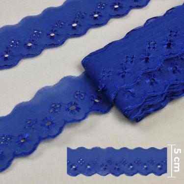 Imagem de Bordado Inglês 5,0 cm CTB 134 Azul Escuro - 13,7 Metros - NYBC