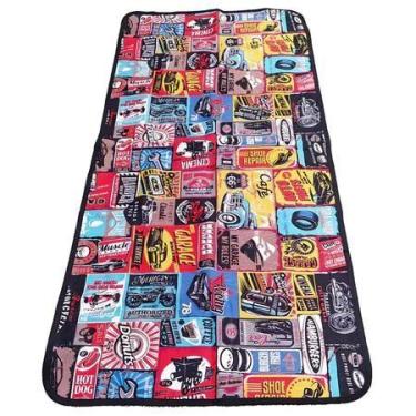 Imagem de Esteira de Praia Dupla Face Térmica Impermeável 150x70cm Moda Praia 20