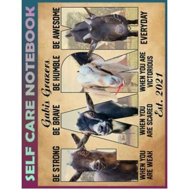 Imagem de Self Care Notebook: Goat farm be awesome everyday for cus My Self-Care, Nutrition, Fitness, Goal Planner for Productivity, Time Management and Focus - ... a Happier, Healthier & More Grateful Mindset