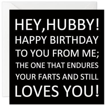 Imagem de kalokale Cartão de aniversário engraçado e presentes para homens marido namorado ele, cartão feliz aniversário (HK007)